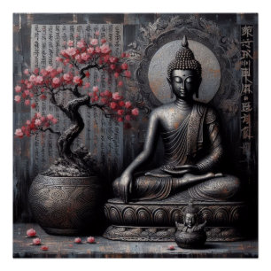 BOEDDHA MEDITATIE AP #13 PERFECT POSTER