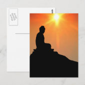 Boeddha-Meditatie Briefkaart (Voorkant / Achterkant)