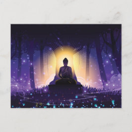 Boeddha-Meditatie Briefkaart