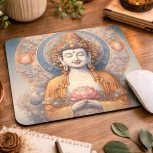 Boeddha Meditatie Kunst Zen Spiritueel Esthetisch  Muismat