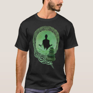 Boeddha Meditation Yoga Mode Kledingkleding T-shirt