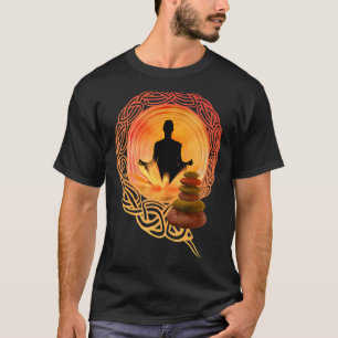 Boeddha Meditation Yoga Mode Kledingkleding T-shirt