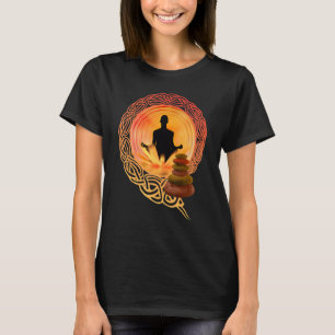 Boeddha Meditation Yoga Mode Kledingkleding T-shirt