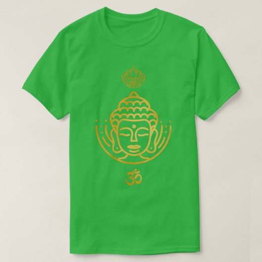 Boeddha Meditation Zen Buddhism Om Harmony T-shirt (Design voorkant)