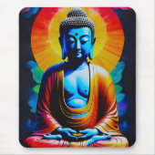 Boeddha Mediteert  Muismat (Voorkant)