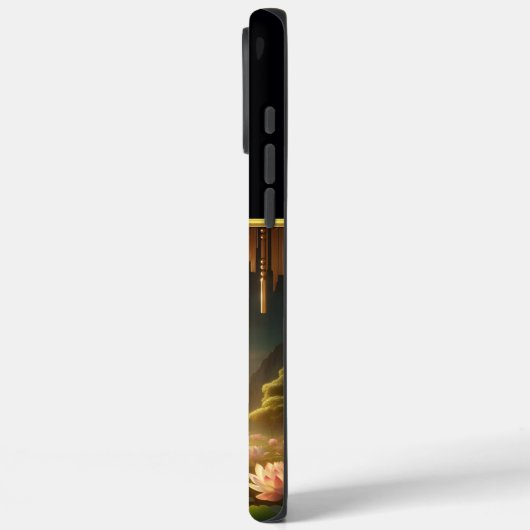 Boeddha met lotusbloemen. Case-Mate iPhone case (Achterkant / Links)