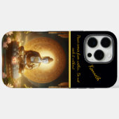 Boeddha met lotusbloemen. Case-Mate iPhone case (Achterkant (horizontaal))