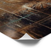 BOEDDHA METALLIC SCHILDERKUNST #14 PERFECT POSTER (Hoek)