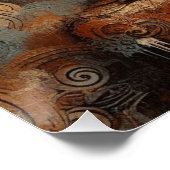 BOEDDHA METALLIC SCHILDERKUNST #15 PERFECT POSTER (Hoek)