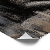 BOEDDHA METALLIC SCHILDERKUNST #21 PERFECT POSTER (Hoek)