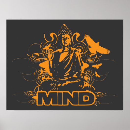 Boeddha Mind Print (Voorkant)