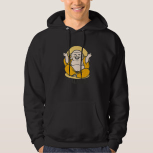 Boeddha Monk Namaste Boeddhisme Het leven gaat ove Hoodie
