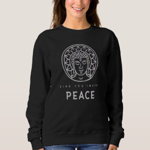 Boeddha Monk Namaste Control Thouwers Inner Peace Trui