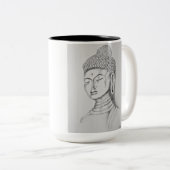 Boeddha/Namaste Mok met twee tinten (Voorkant rechts)