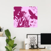 Boeddha Natuur Afdrukken Poster (Thuiskantoor)