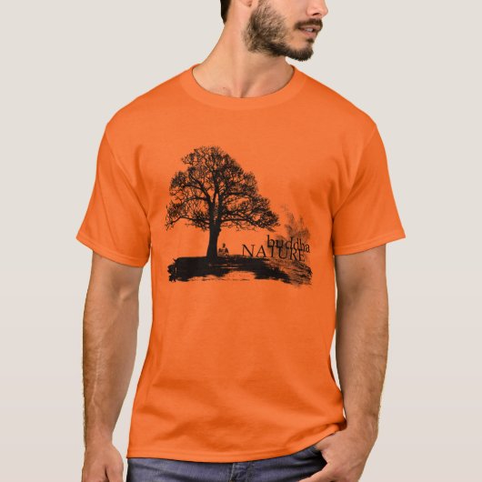 Boeddha Natuur T-Shirt (Voorkant)