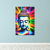 Boeddha Neon Decoratie (Insitu (Houten vloer))