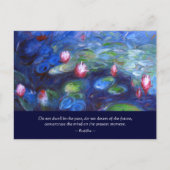 Boeddha: Niet in het verleden vallen Briefkaart (Voorkant)