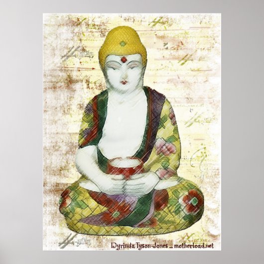 Boeddha nr. 1 of "Is dat niet origineel?" Poster (Voorkant)