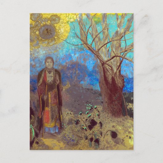 Boeddha | Odilon Redon | Briefkaart (Voorkant)