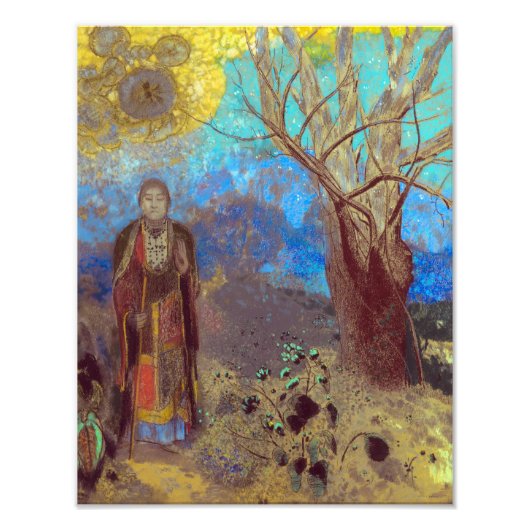 Boeddha | Odilon Redon | Foto Afdruk (Voorkant)