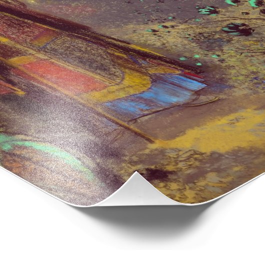 Boeddha | Odilon Redon | Foto Afdruk (Hoek)