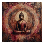 BOEDDHA OLIEVERF #23 PERFECT POSTER (Voorkant)