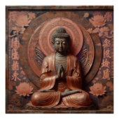 BOEDDHA OLIEVERF #36 PERFECT POSTER (Voorkant)