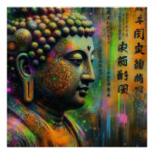 BOEDDHA OLIEVERF #40 PERFECT POSTER (Voorkant)