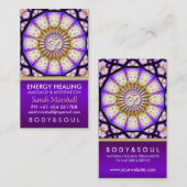 Boeddha OM Yoga Meditation Visitekaartje (Voorkant / Achterkant)