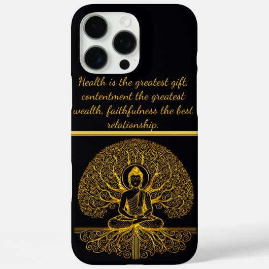 Boeddha onder de heilige boom Case-Mate iPhone case (Achterkant)