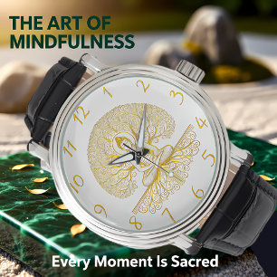 Boeddha onder de heilige boom horloge