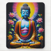 Boeddha - Ontluikende Mindfulness Muismat (Voorkant)