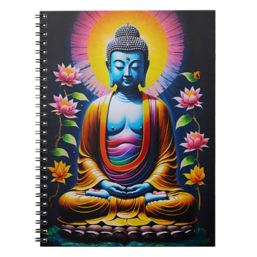 Boeddha - Ontluikende mindfulness Notitieboek (Voorkant)