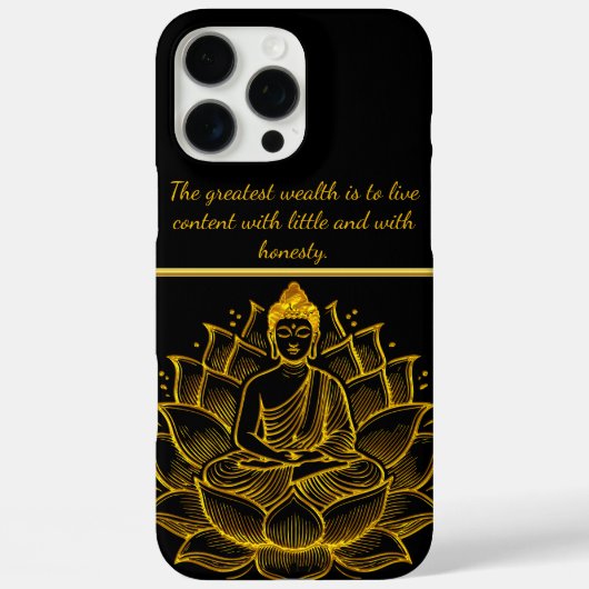 Boeddha op Lotus Flower. Case-Mate iPhone Case (Achterkant)