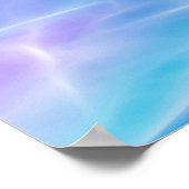 Boeddha paarse Lotusbloem Poster (Hoek)