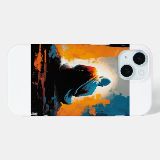 Boeddha-pas Case-Mate iPhone Case (Achterkant (horizontaal))