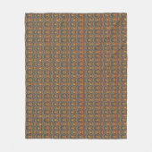 Boeddha Patroon Fleece Deken (Voorkant)