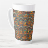 Boeddha Patroon Latte Mok (Linkerhoek)