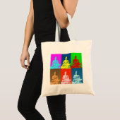 Boeddha Pop Art Style Tote Bag (Voorkant (product))
