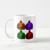 boeddha - pop kunst koffiemok (Links)