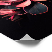 Boeddha Portrait met Lotus | Art Poster (Hoek)