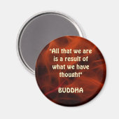 BOEDDHA POSITIEF CITAAT FRACTAL ART Magnet Series (Voorkant / Achterkant)
