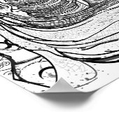 Boeddha-Poster Poster (Hoek)