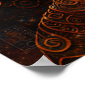 Boeddha, Poster Spirituele Meditatie (Hoek)