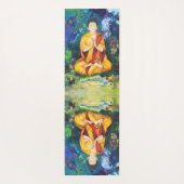 Boeddha Pray Meditation Garden Maureen Girard Yogamat (Achterkant)