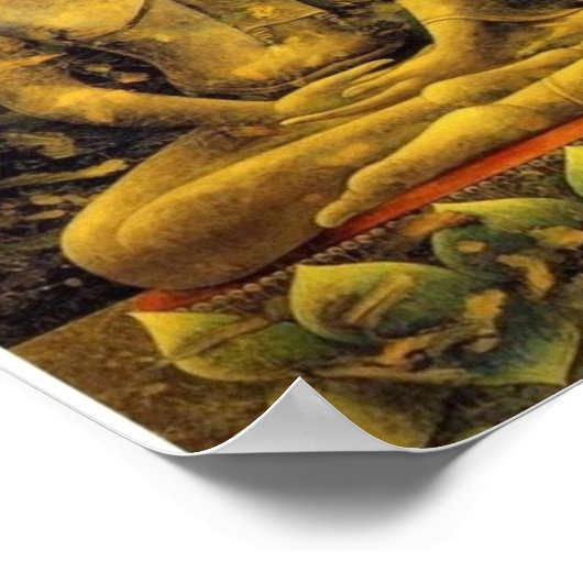 Boeddha Print (Hoek)