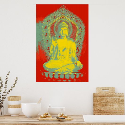 Boeddha Print (Keuken)