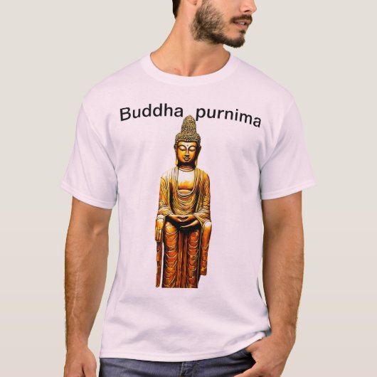 Boeddha purnima speciale innerlijke vrede. t-shirt (Voorkant)