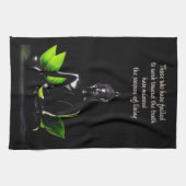 Boeddha Quote 1 handdoek (Horizontaal)